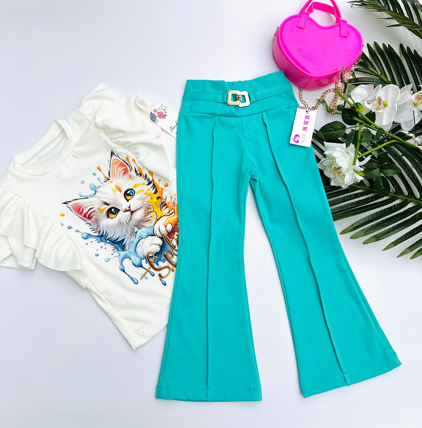 White Cat t shirt
