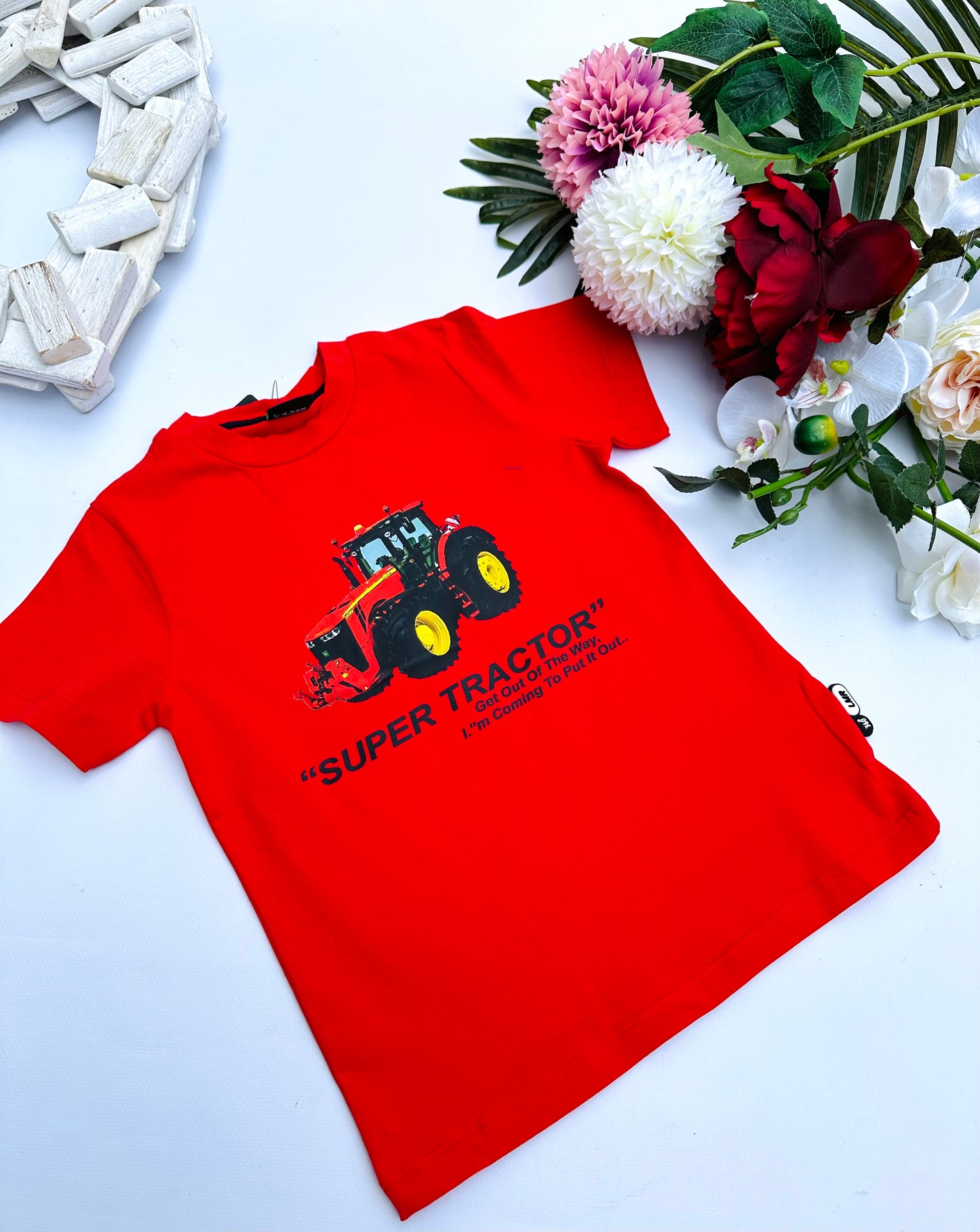 Red Tractor t shirt