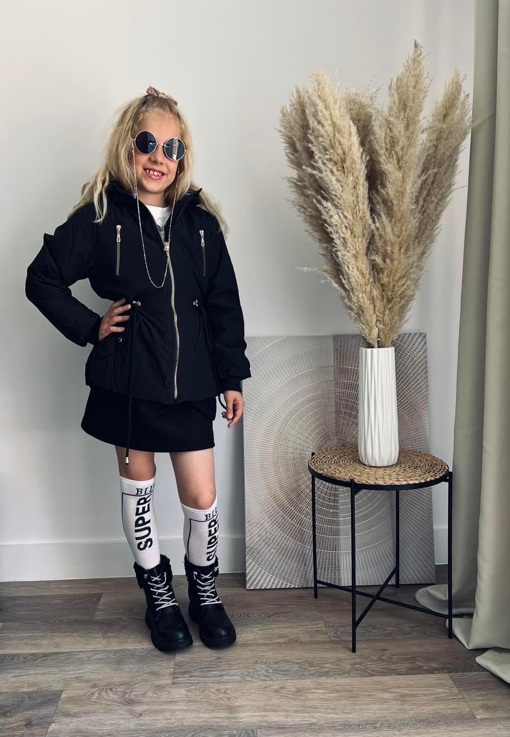 Black parka jacket ( waterproof )