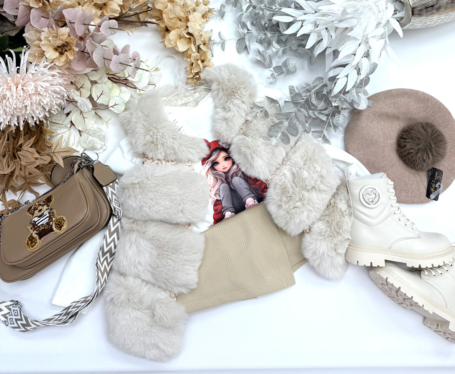 Beige set