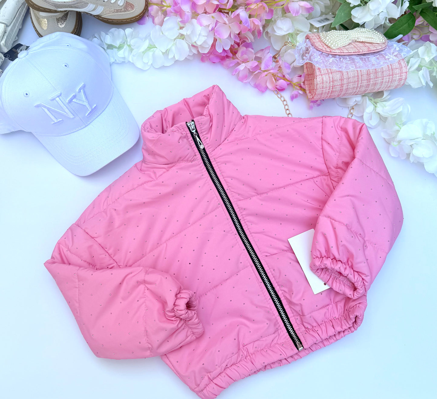 Pink sparkle jacket
