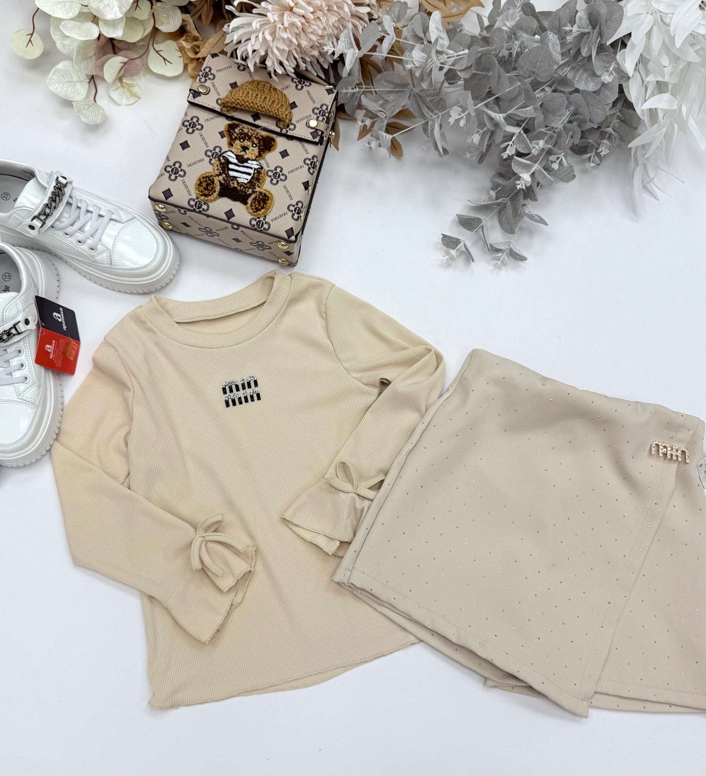 Beige top