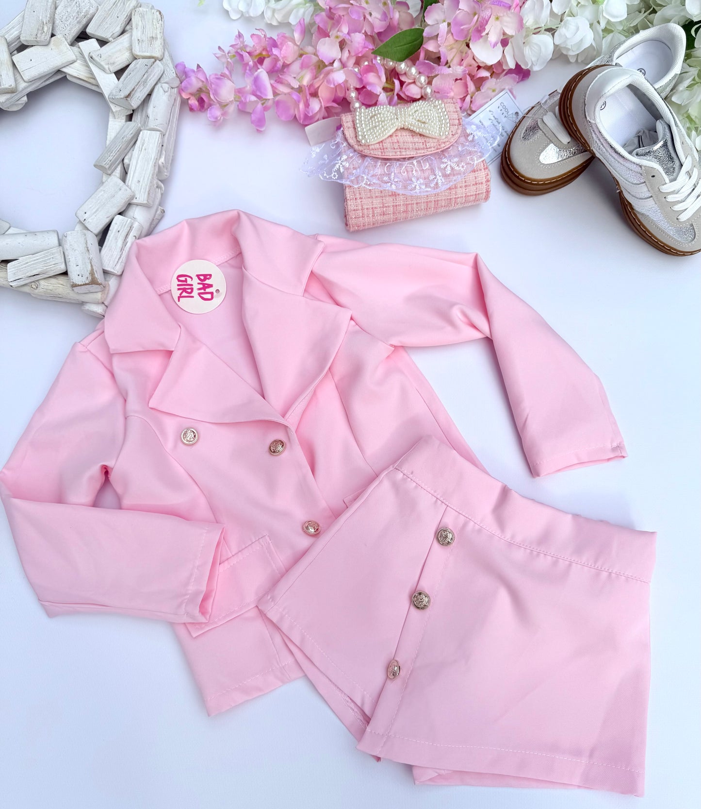 Pink elegant set