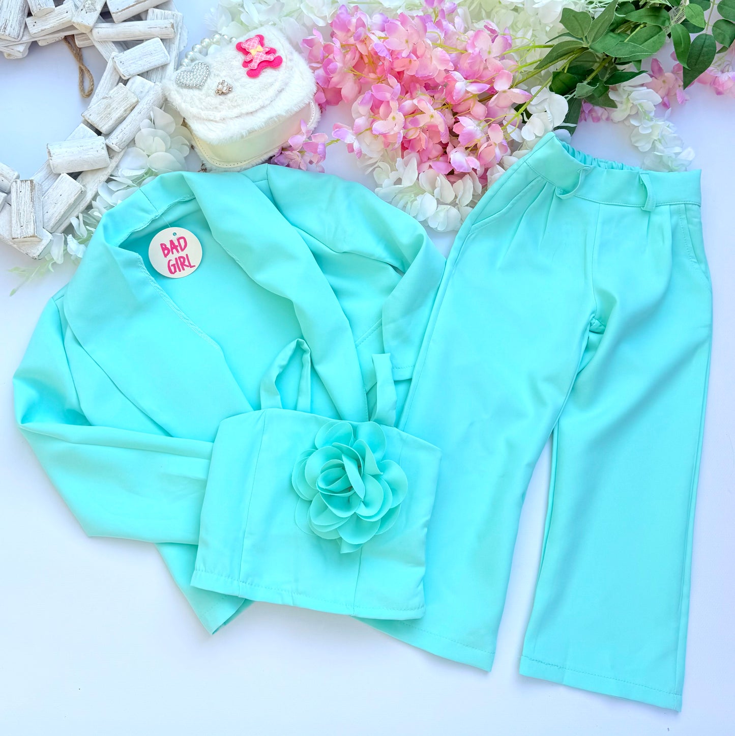 Mint elegant set