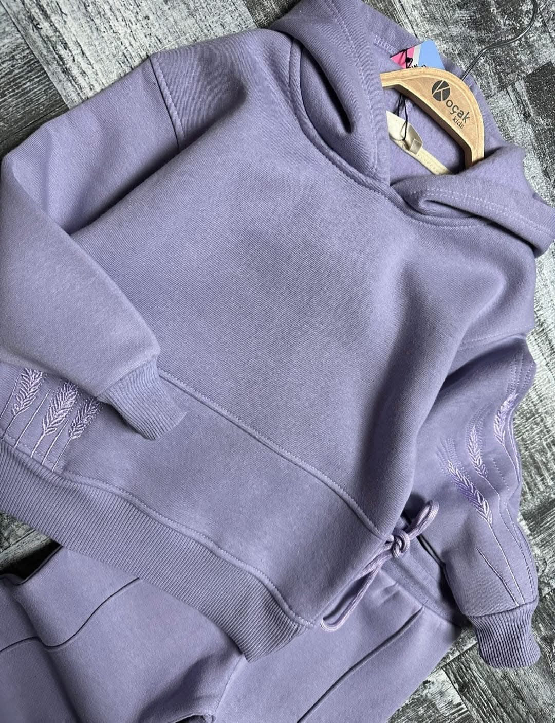 Lilac warm tracksuit