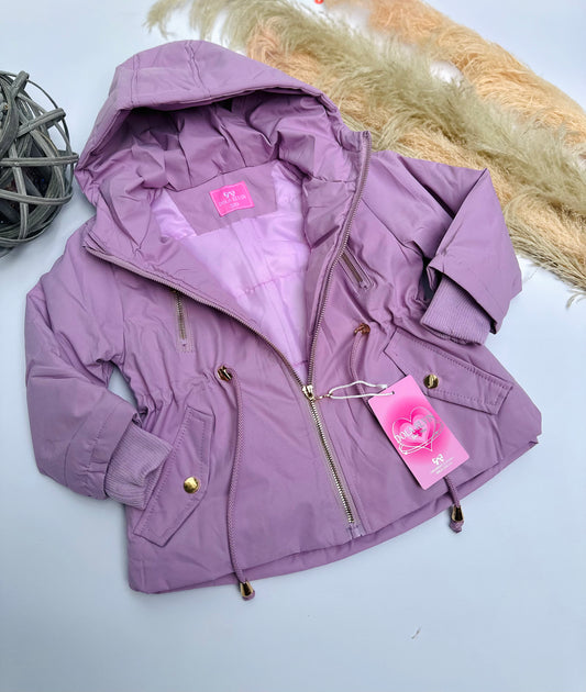 Lilac pink spring jacket ( waterproof )