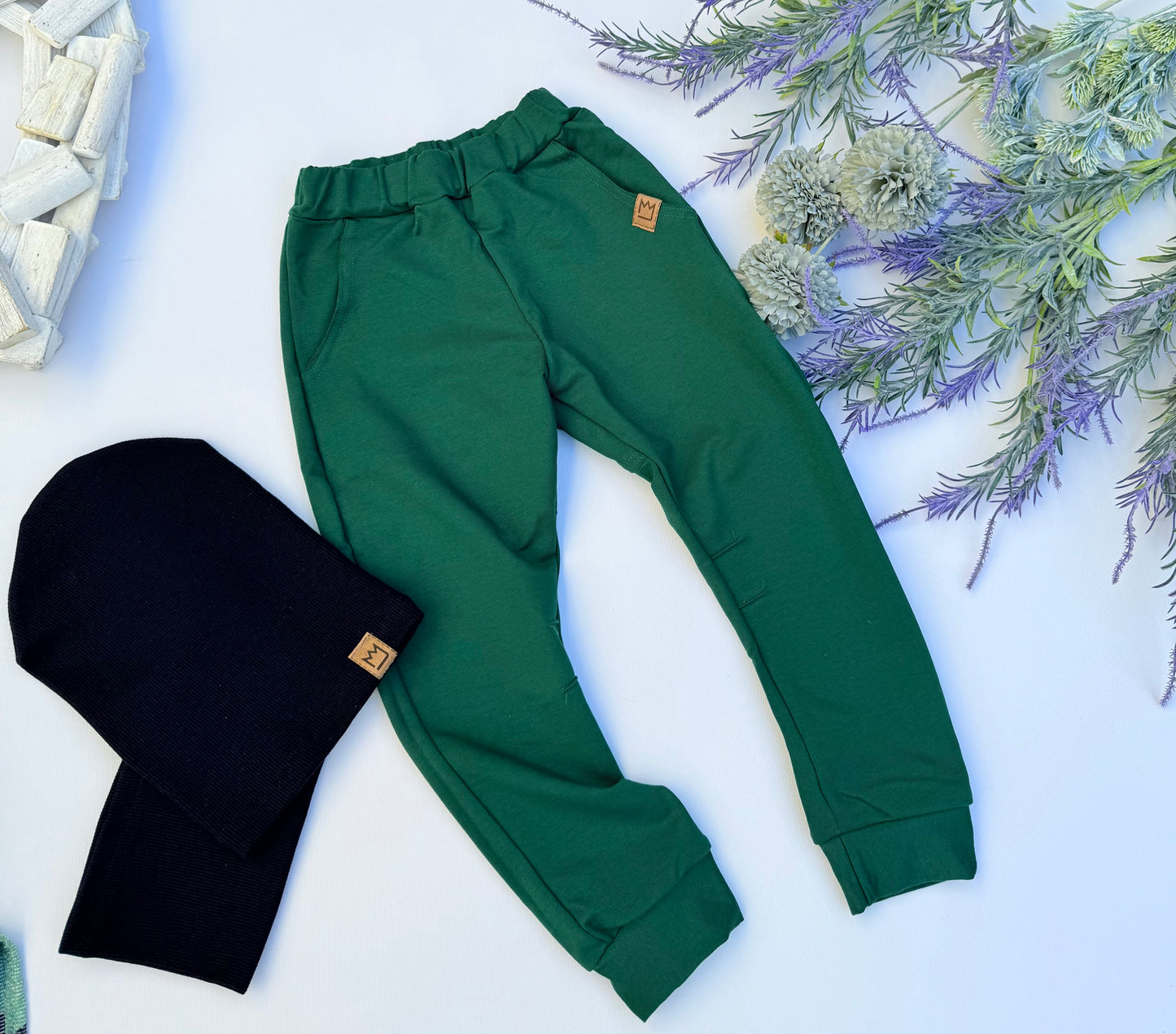 Green pants