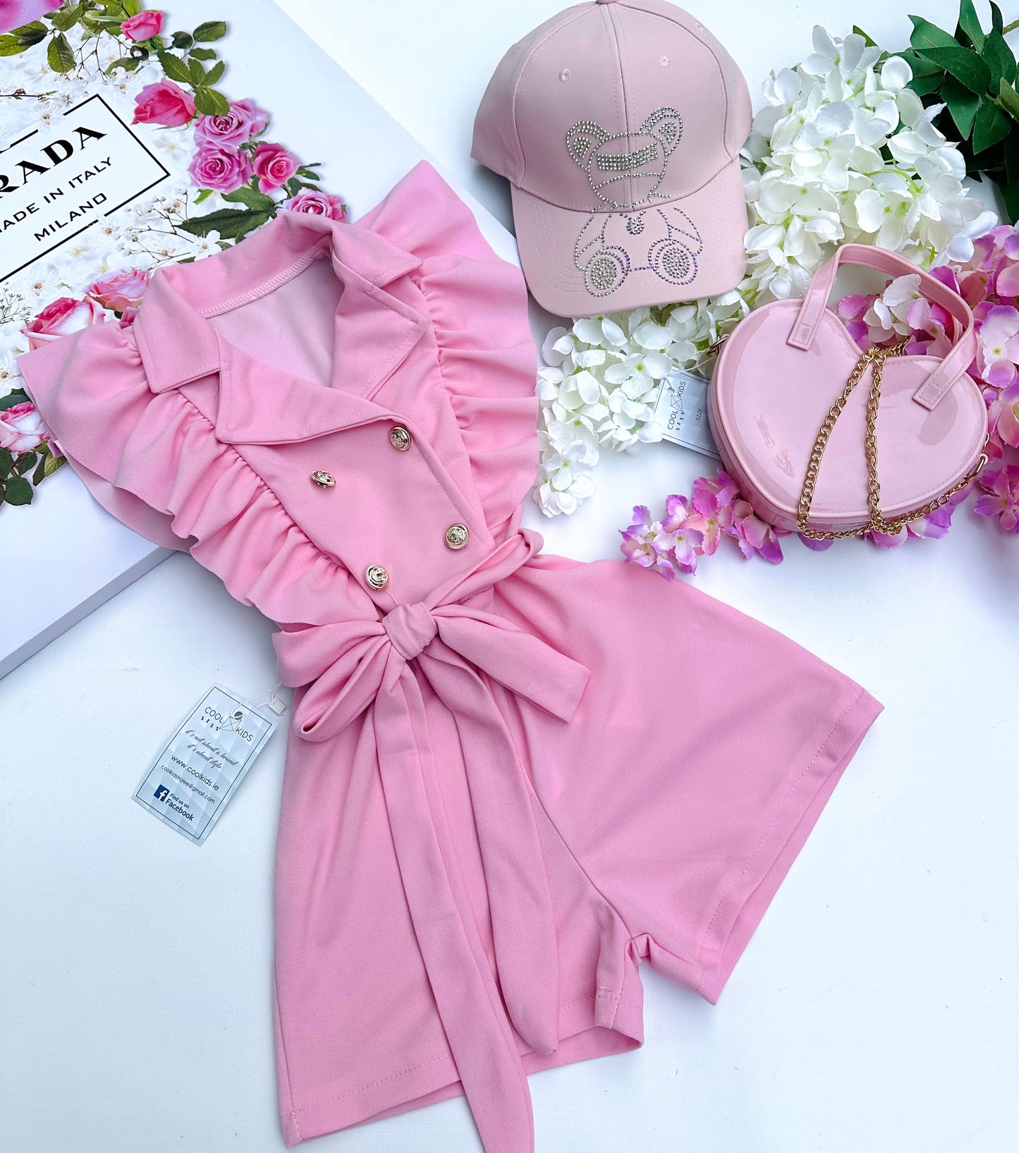 Pink jumpsuit