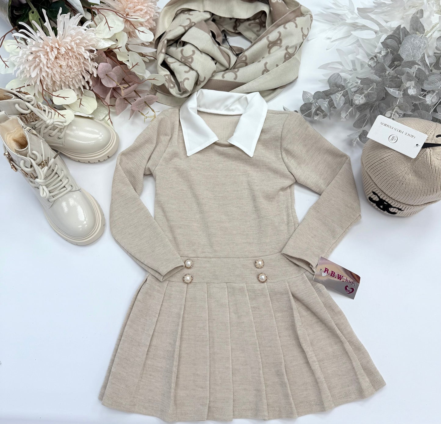 Beige dress