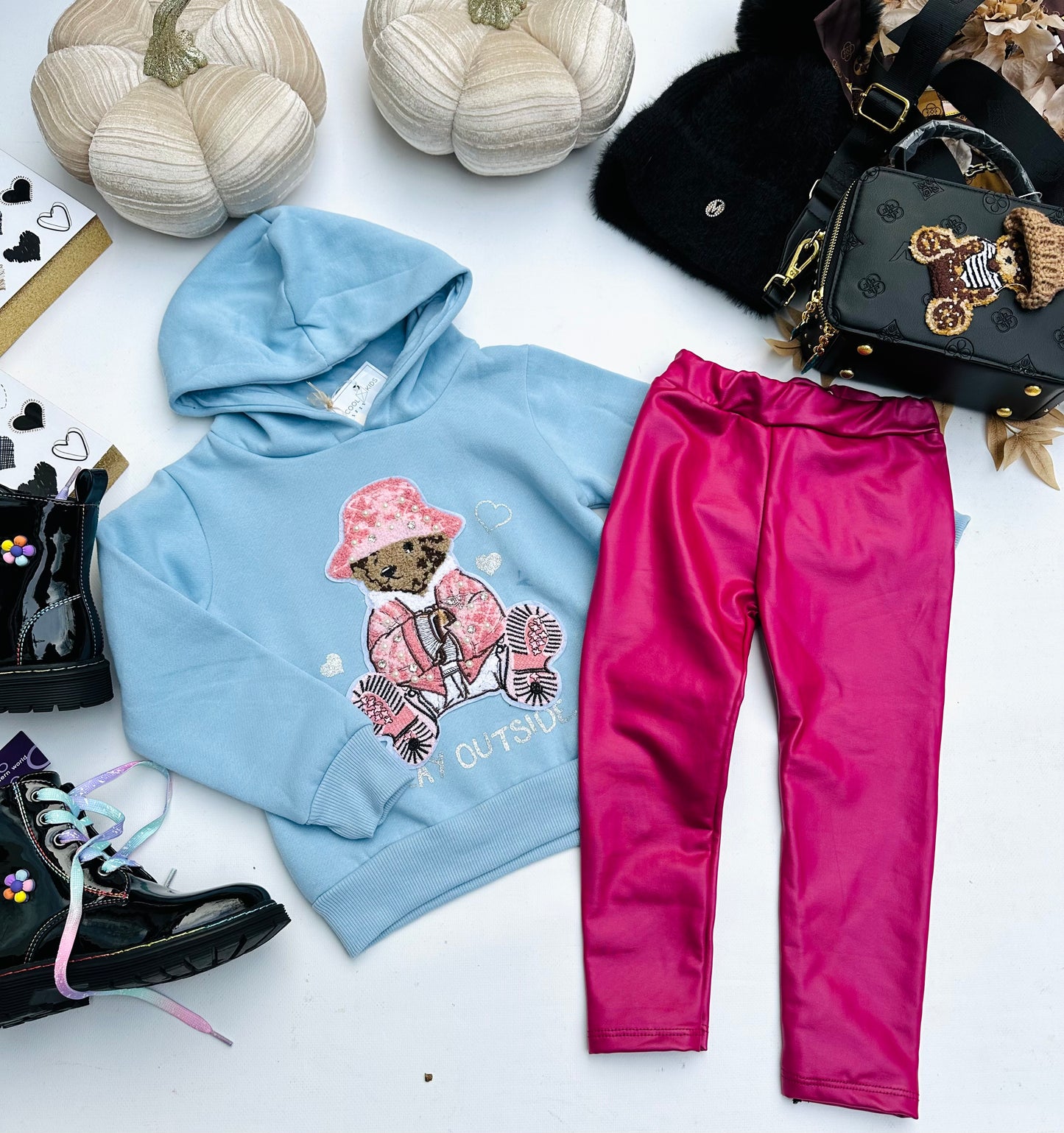 Blue Teddy hoodie