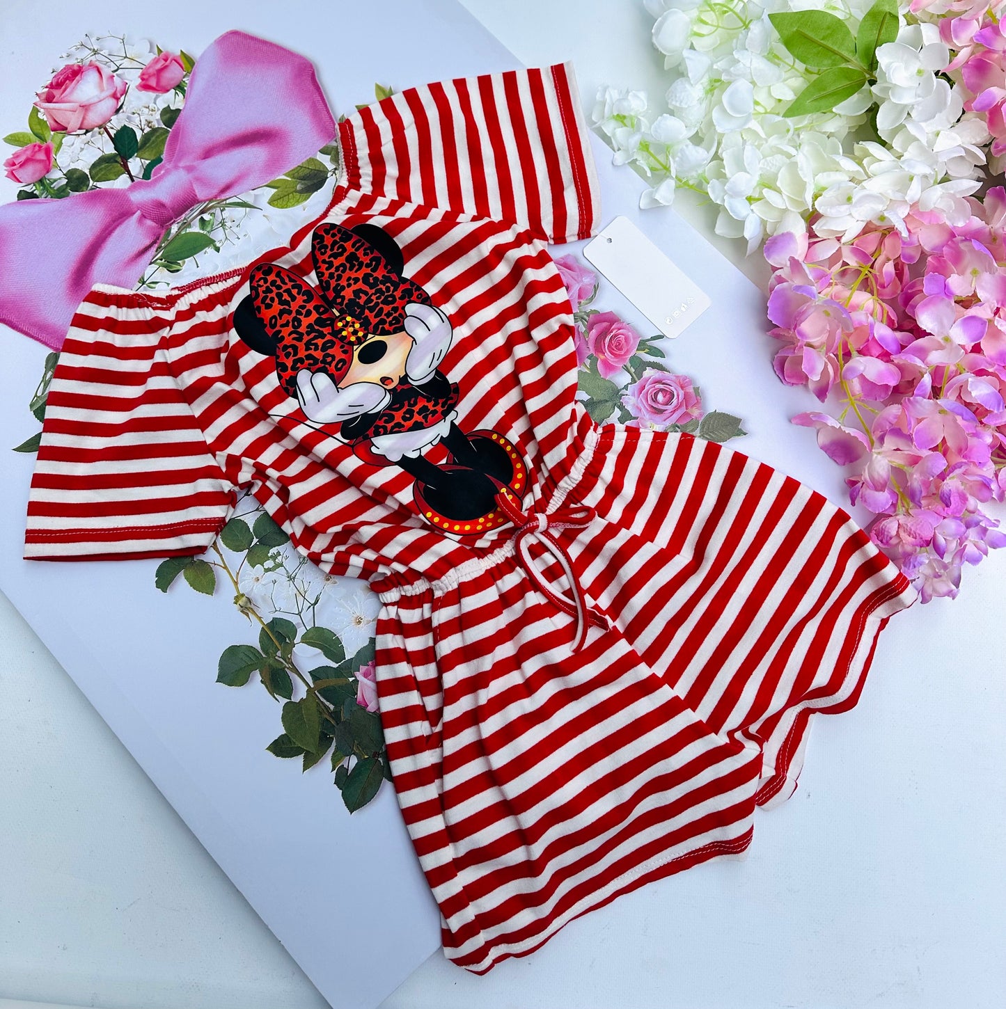 Stripes cotton jumpsuit