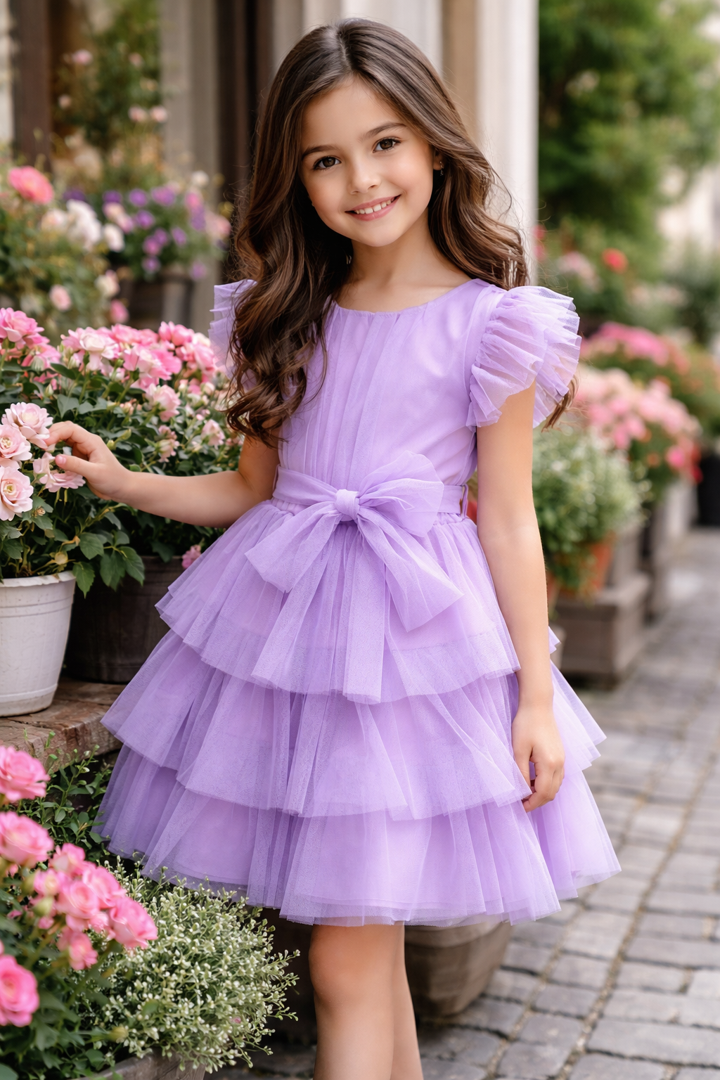 Lilac dress