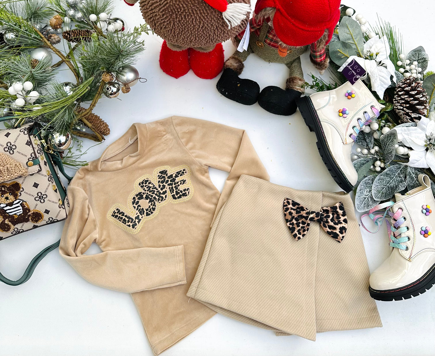 Beige LOVE set