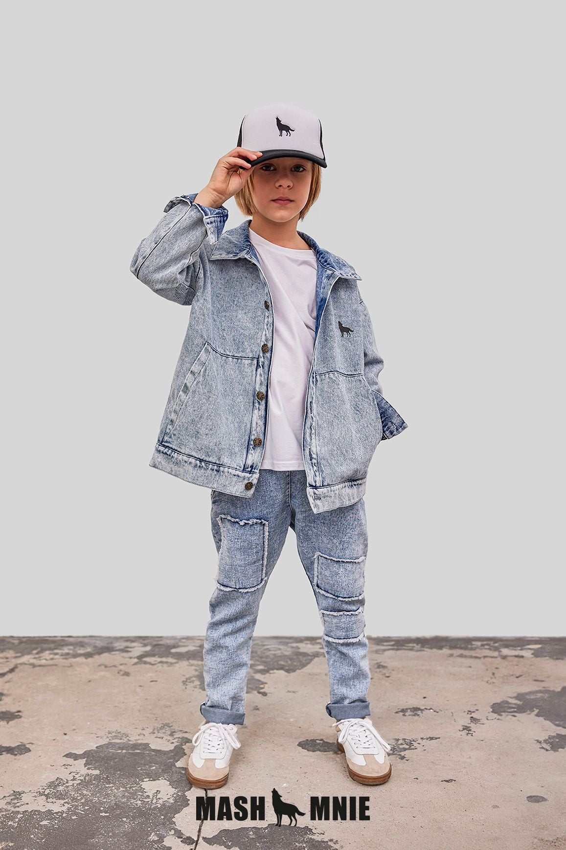 Unisex Blue Denim jacket