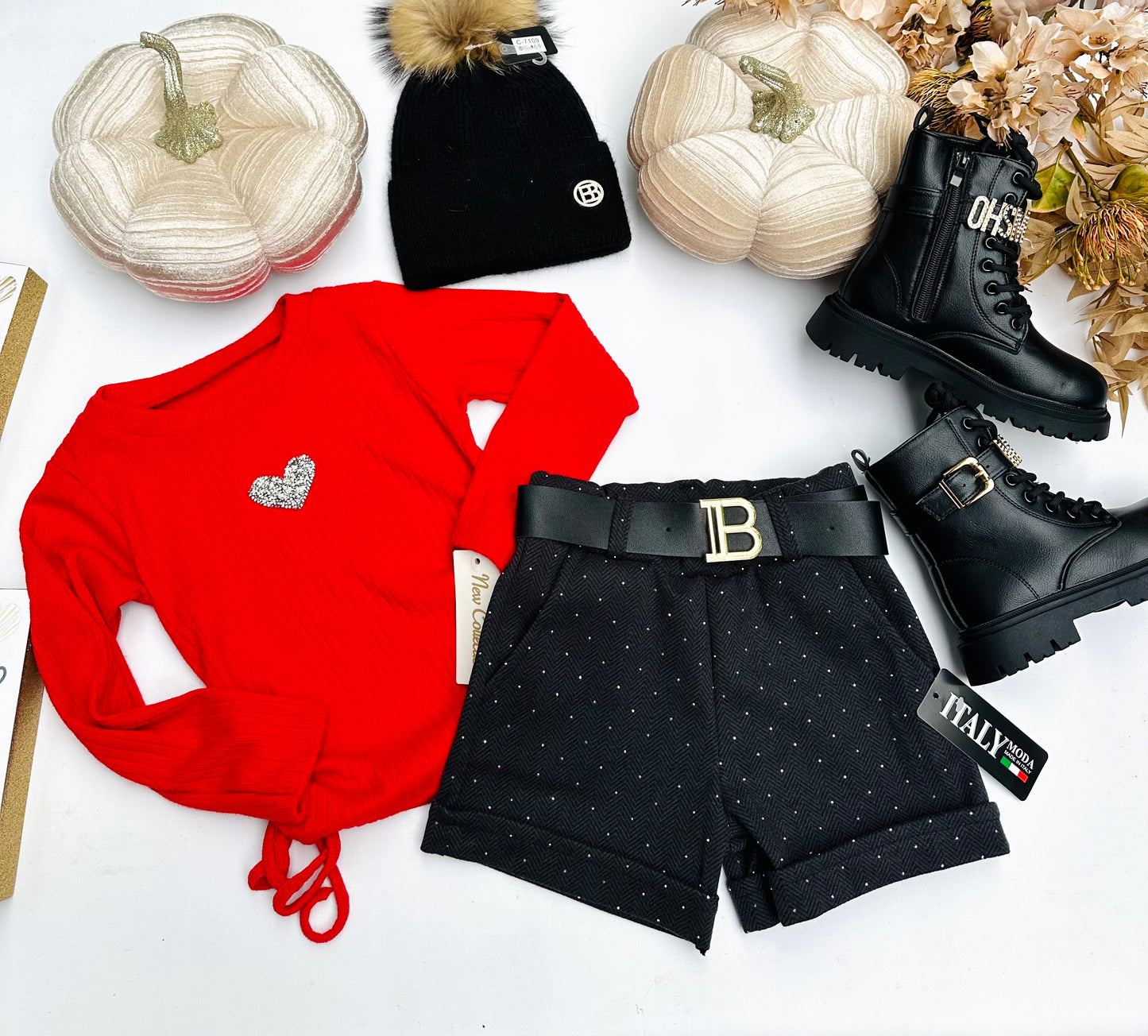 Red heart top