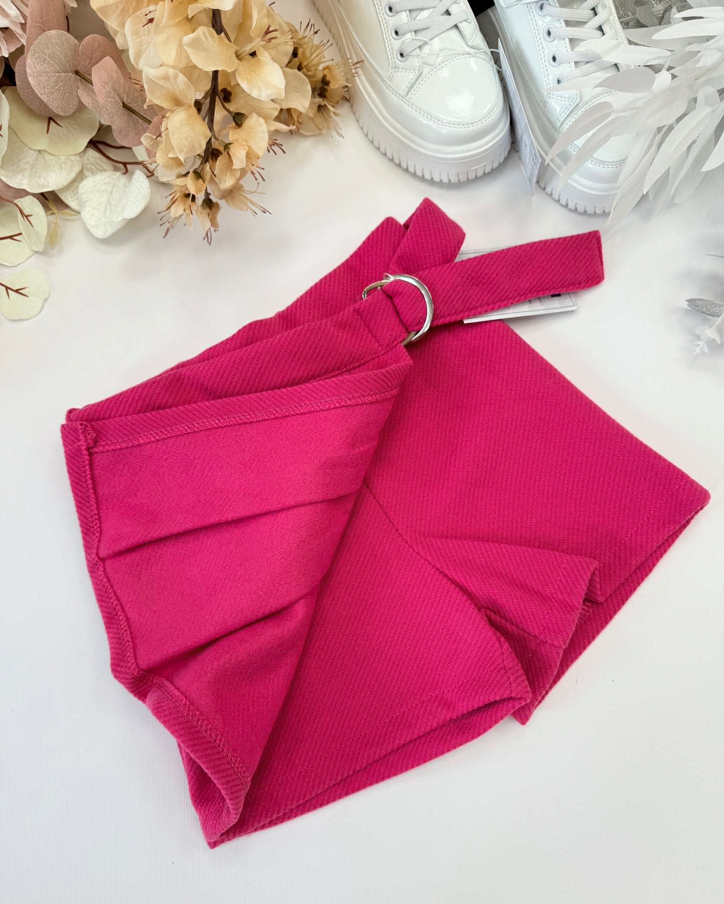 Pink skorts