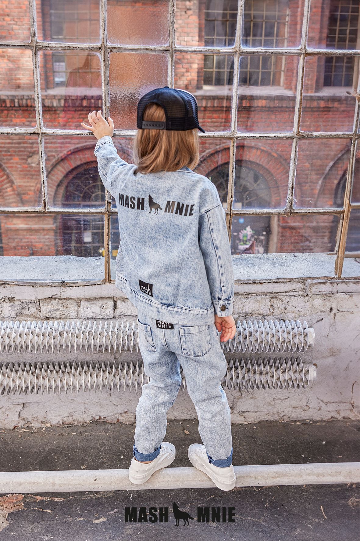 Unisex Blue Denim jacket