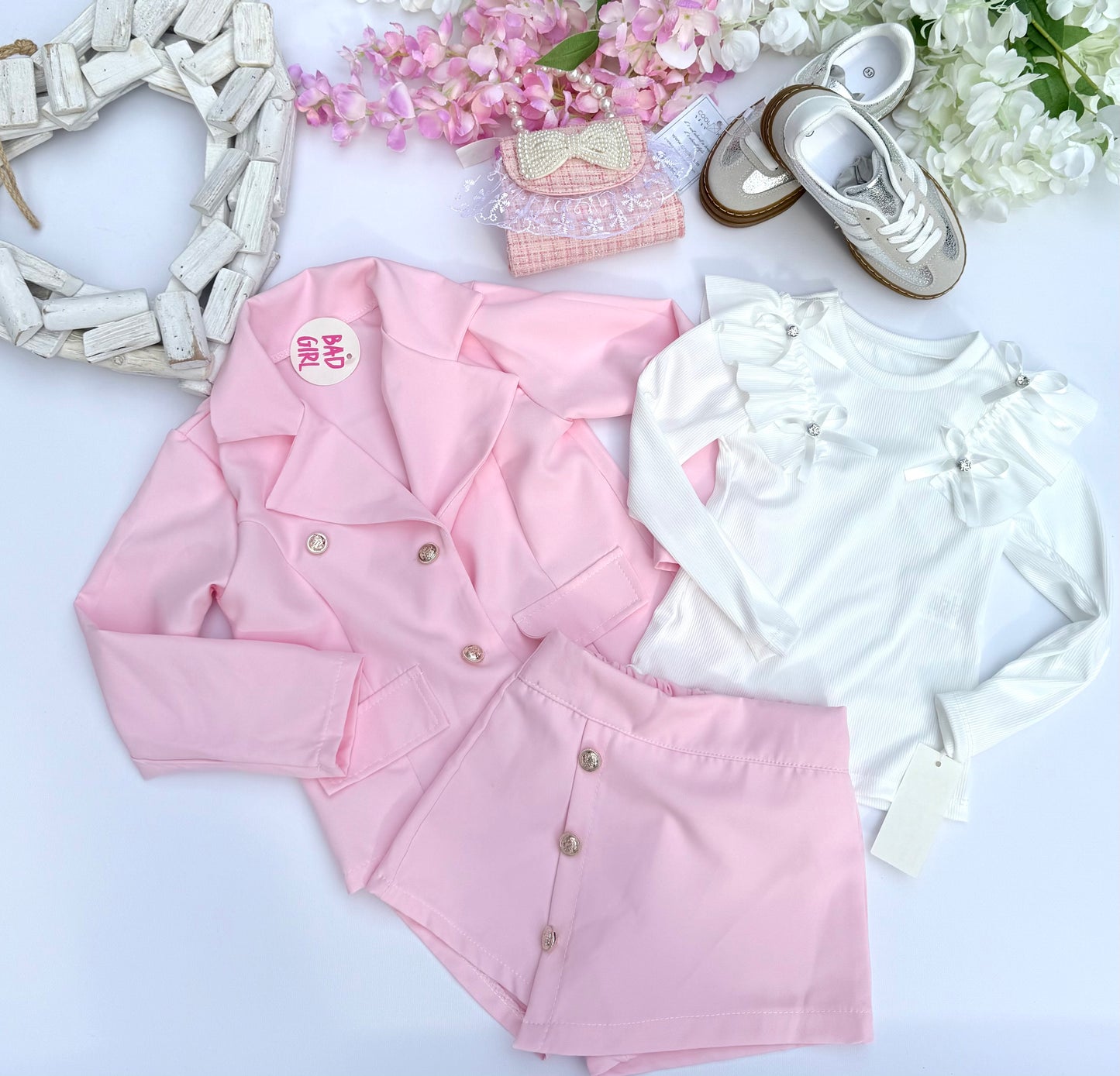 Pink elegant set