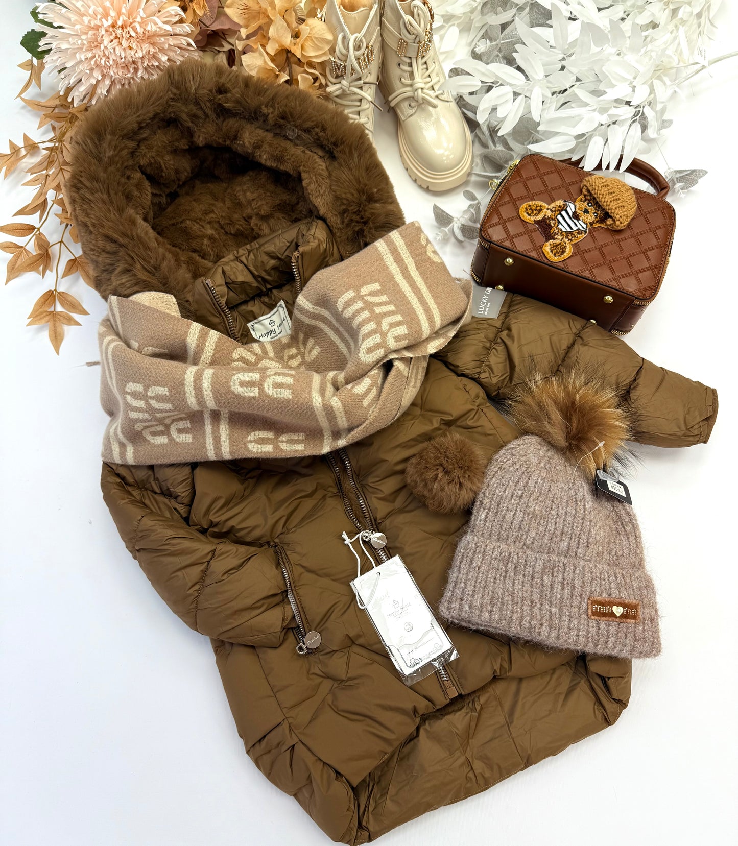chocolate winter jacket