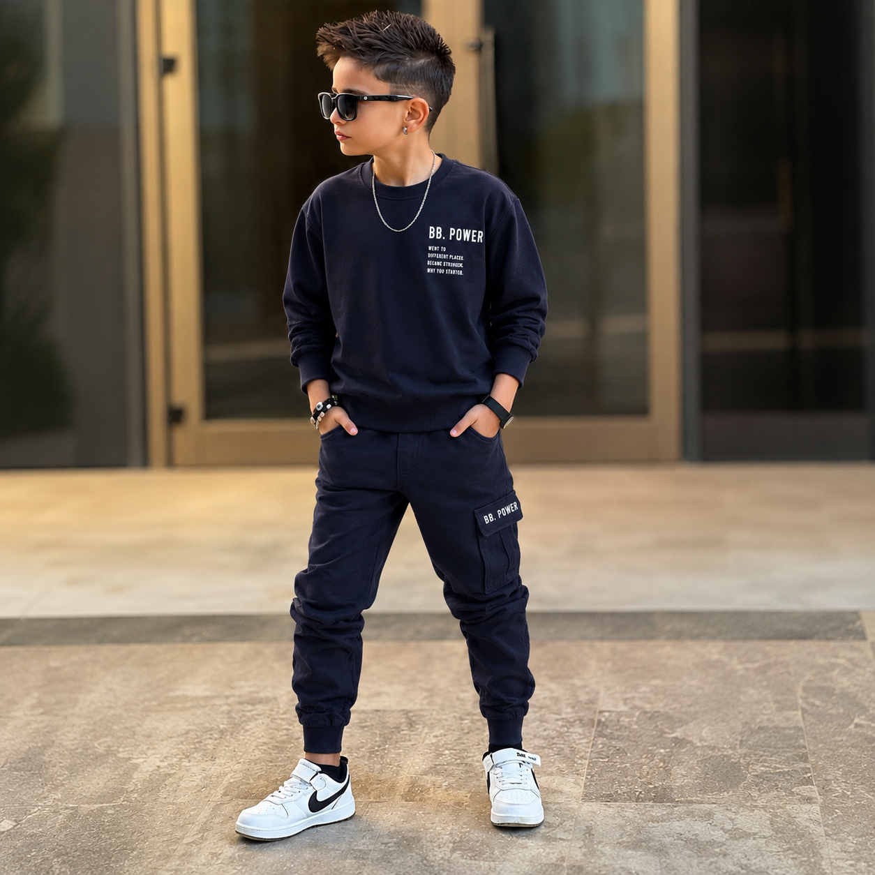 Grey tracksuit