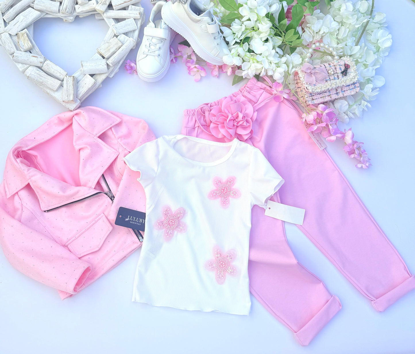 Pink sparkle jacket
