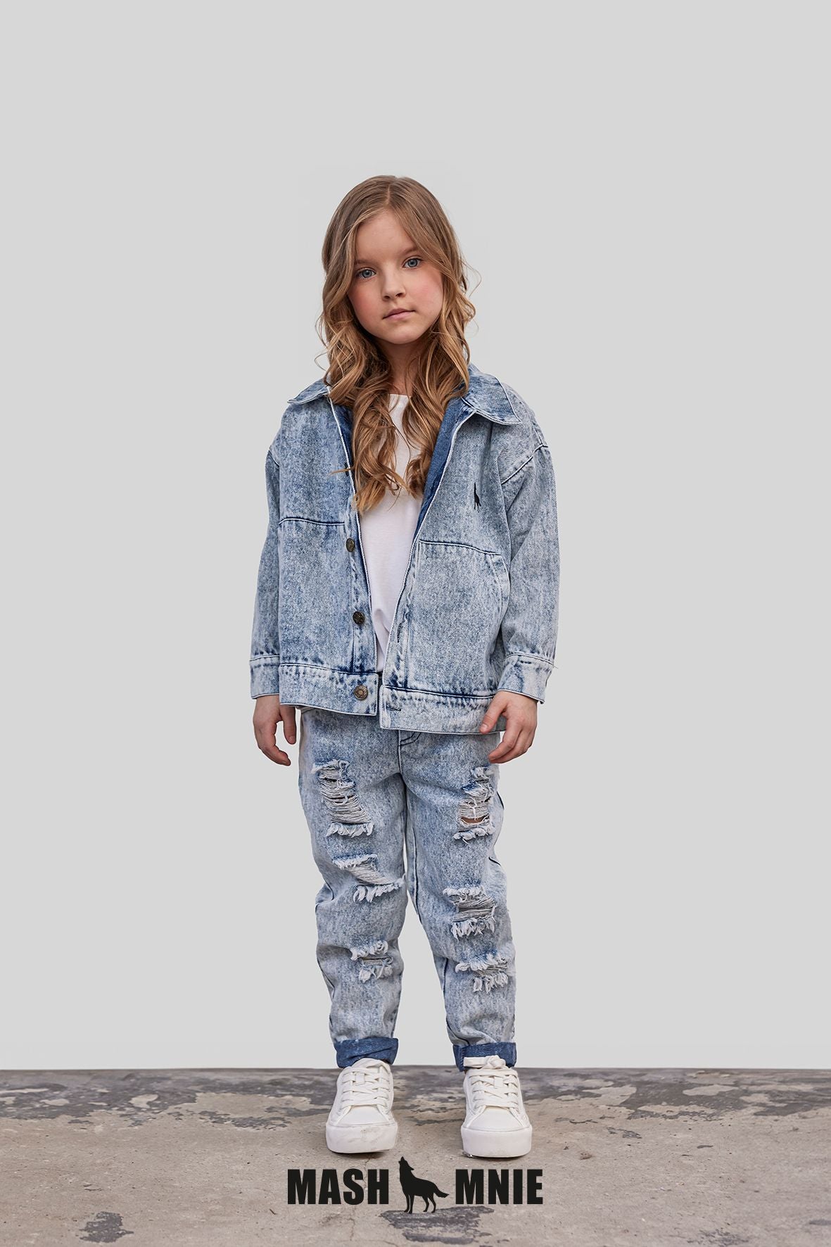 Unisex Blue Denim jacket