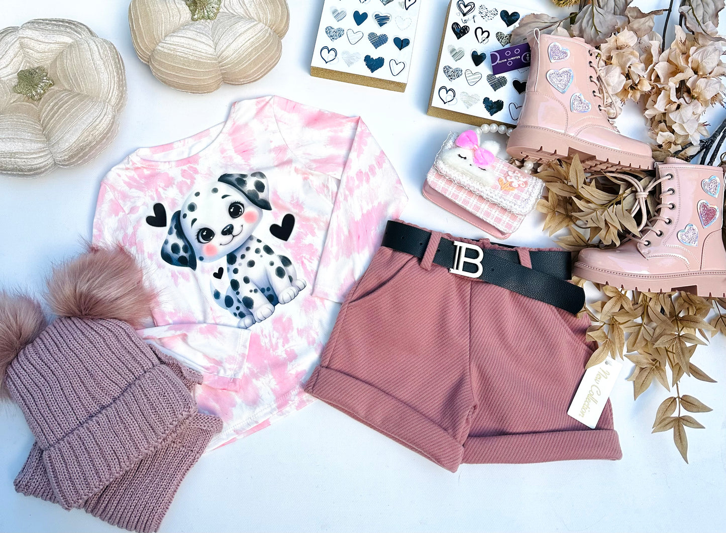 Light pink shorts