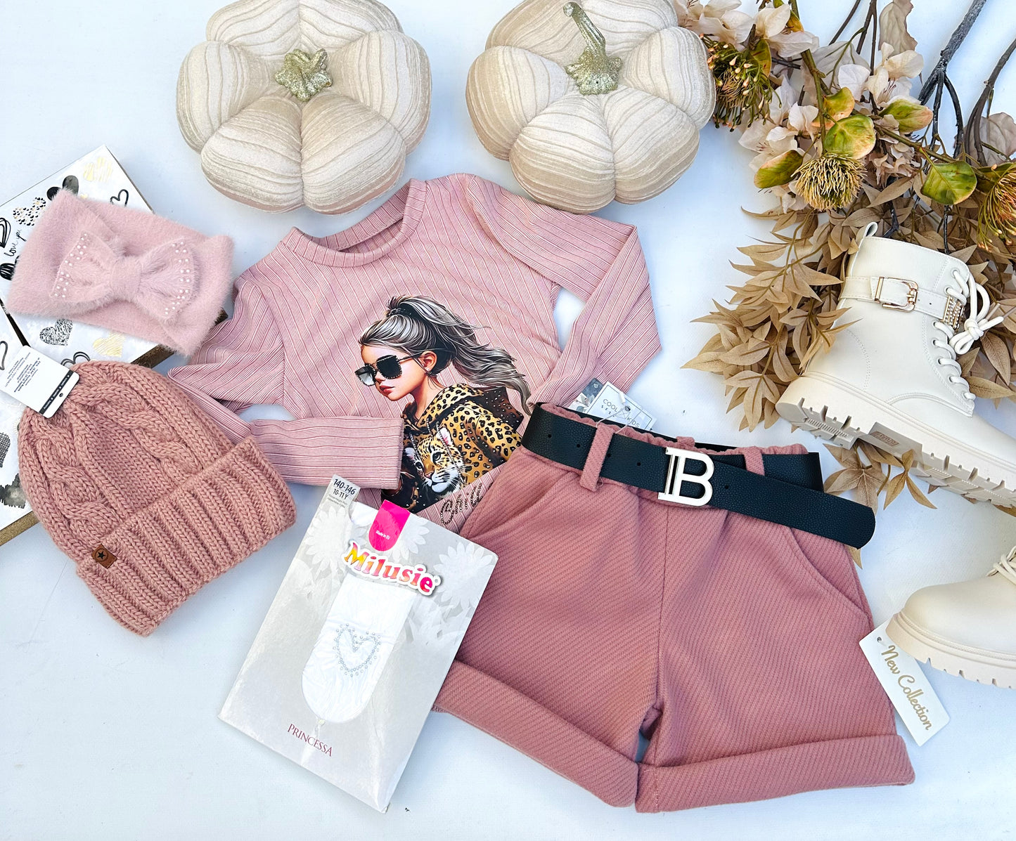 Light pink shorts