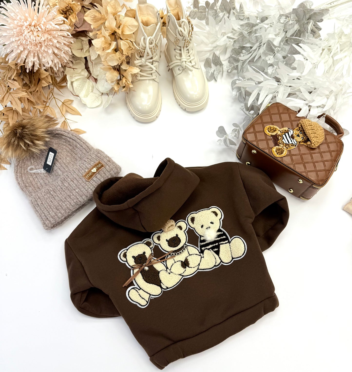 Chocolate Teddy hoodie