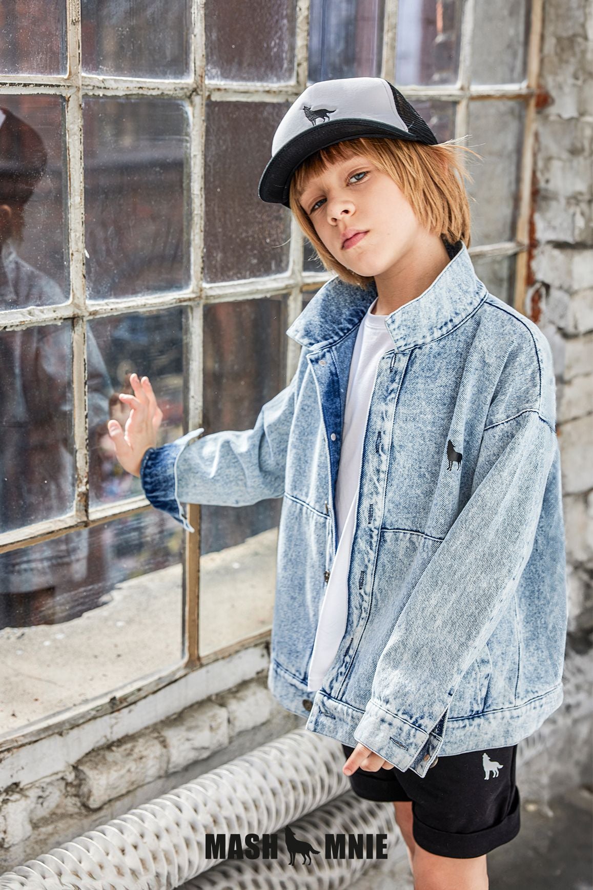 Unisex Blue Denim jacket