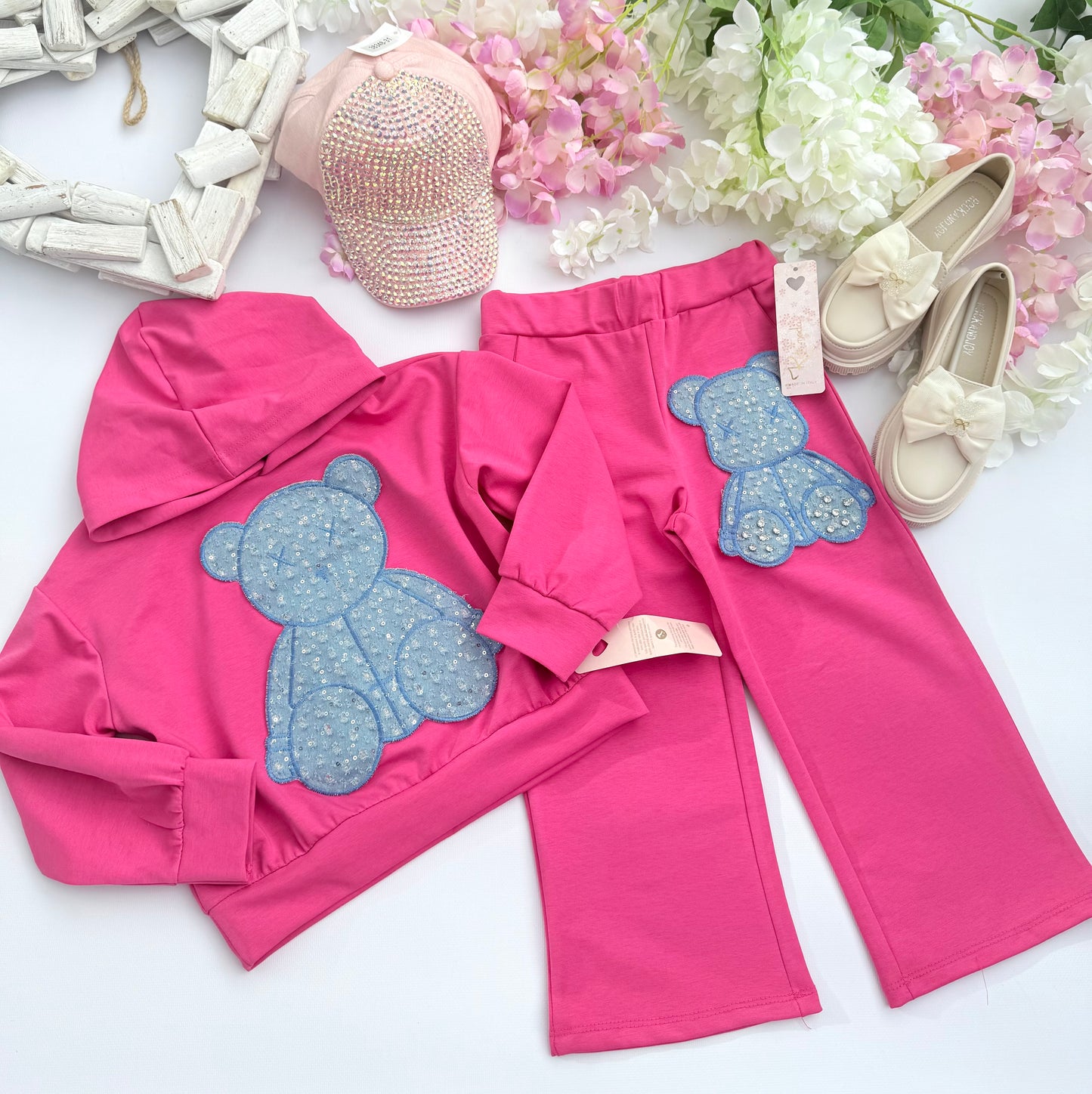 Pink Teddy set