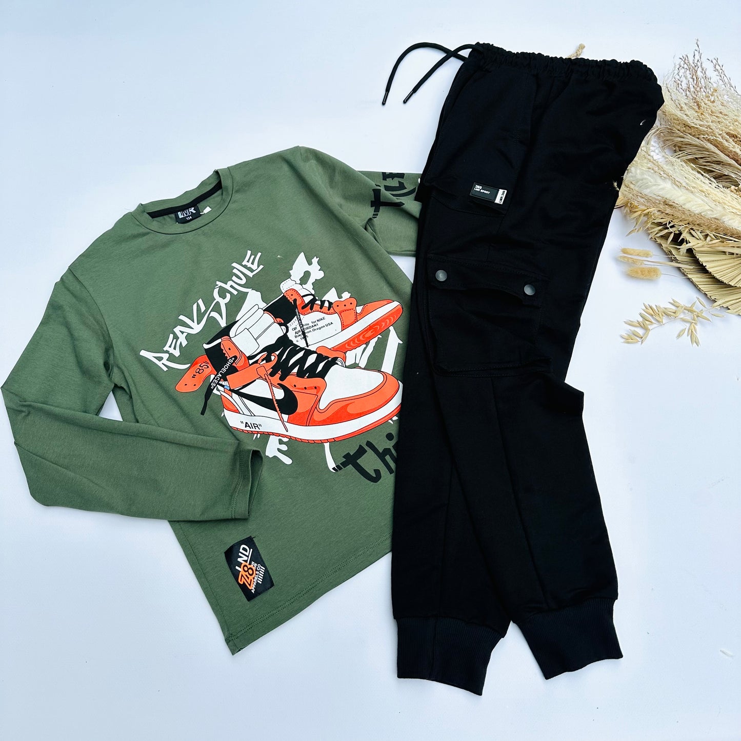 Khaki long sleeve