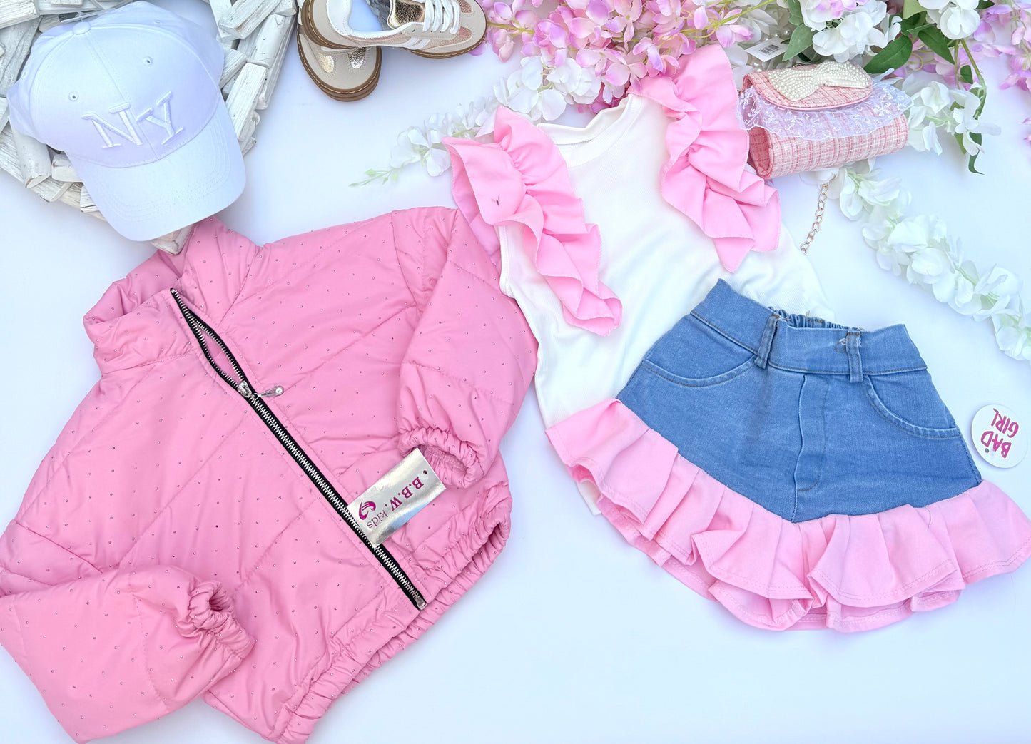 Pink sparkle jacket