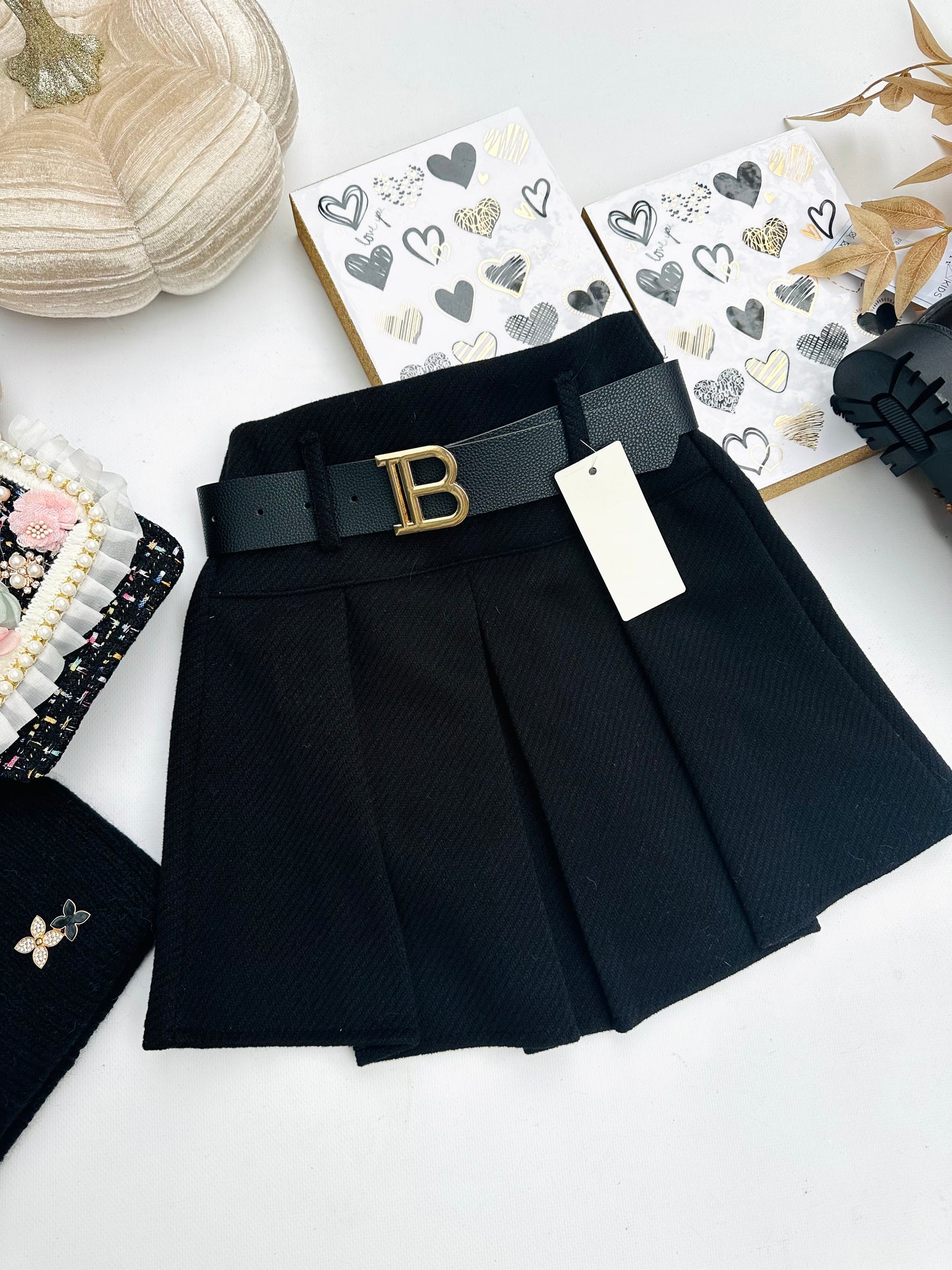Black skirt