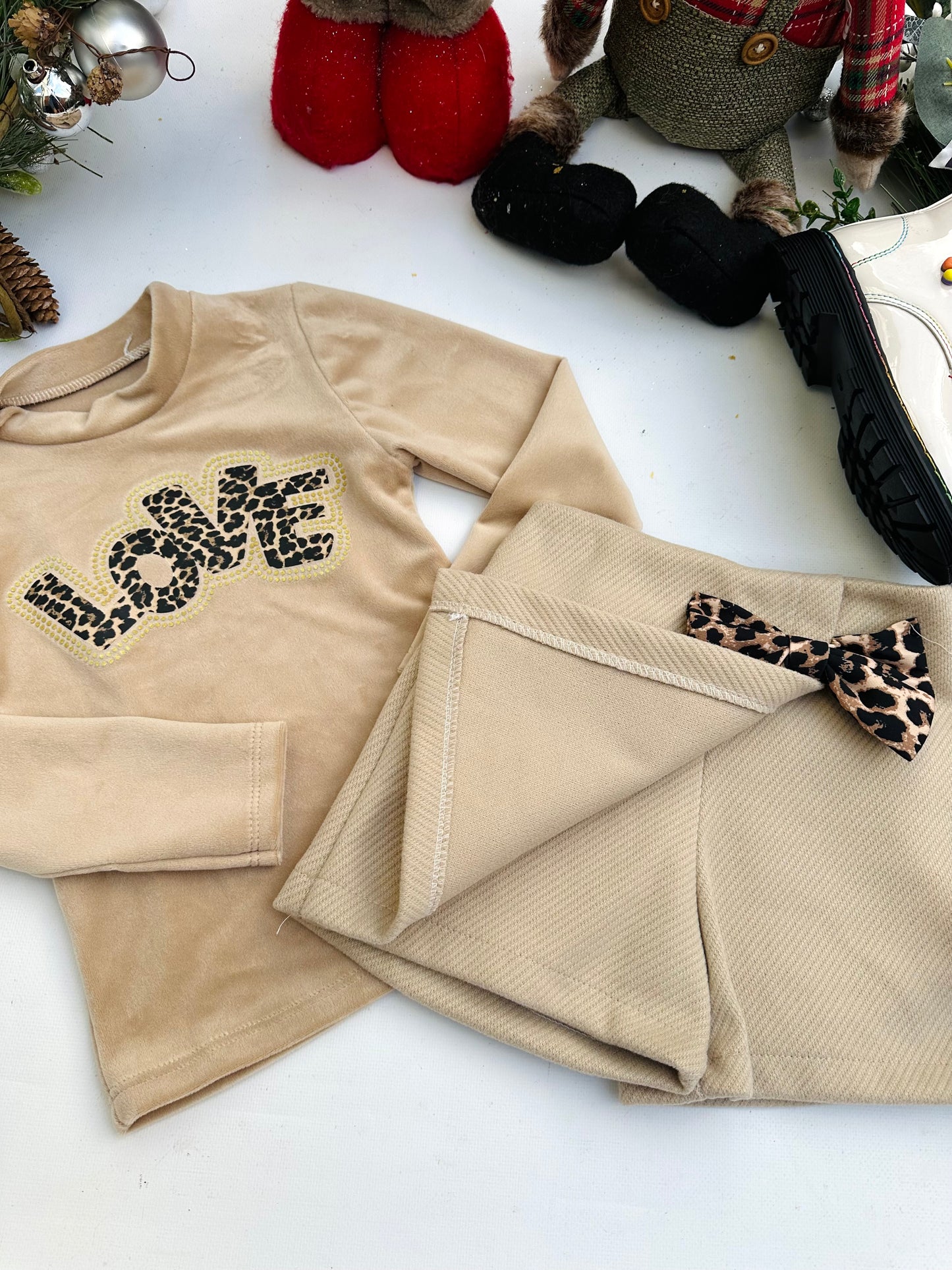 Beige LOVE set