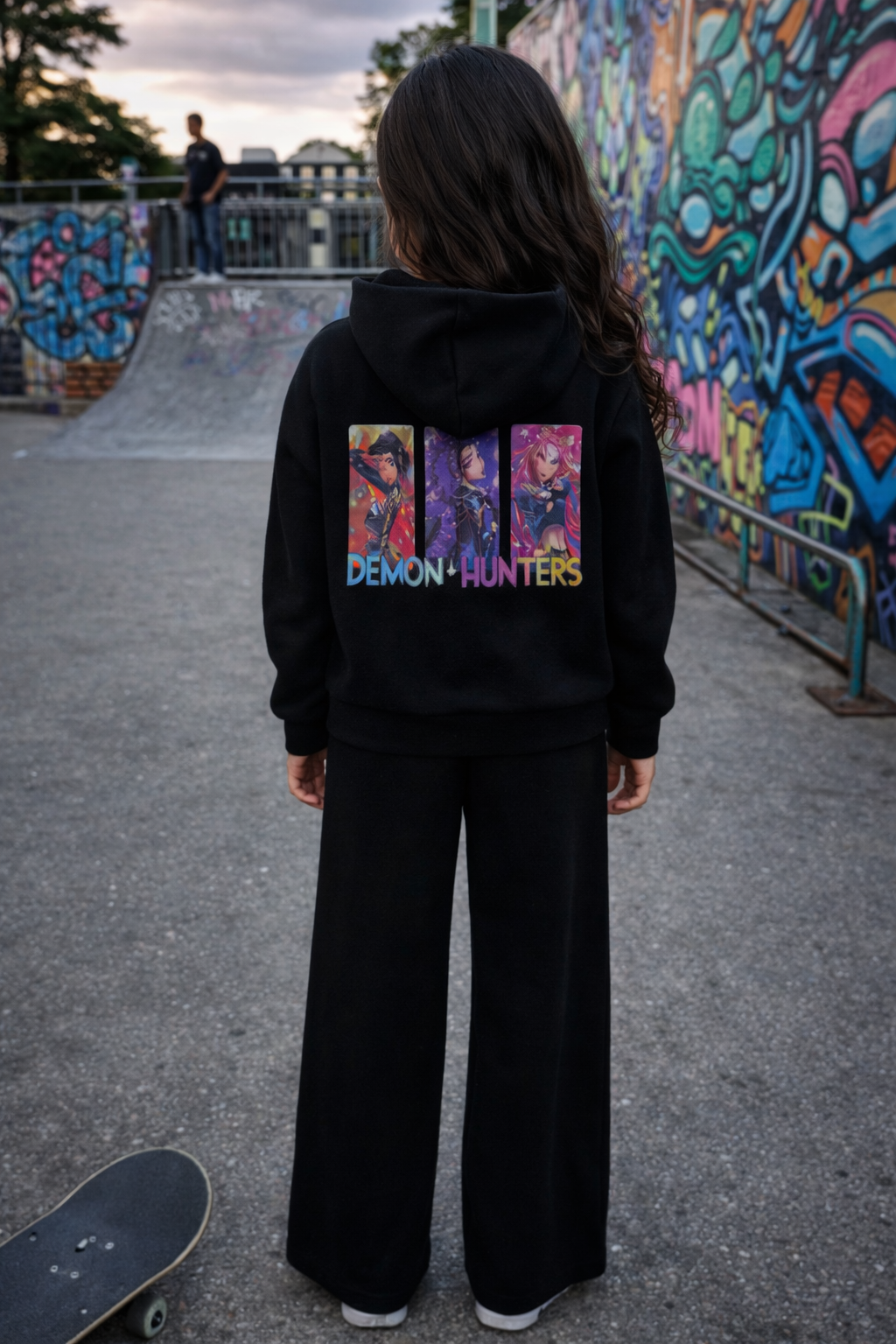 Black warm tracksuit