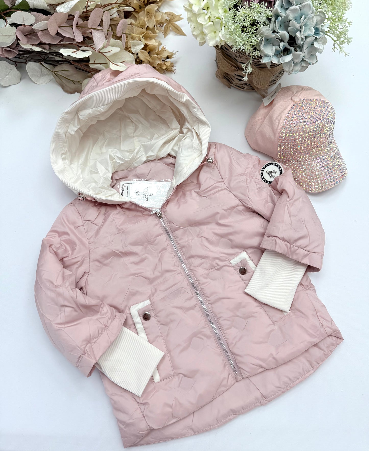 Pink spring jacket