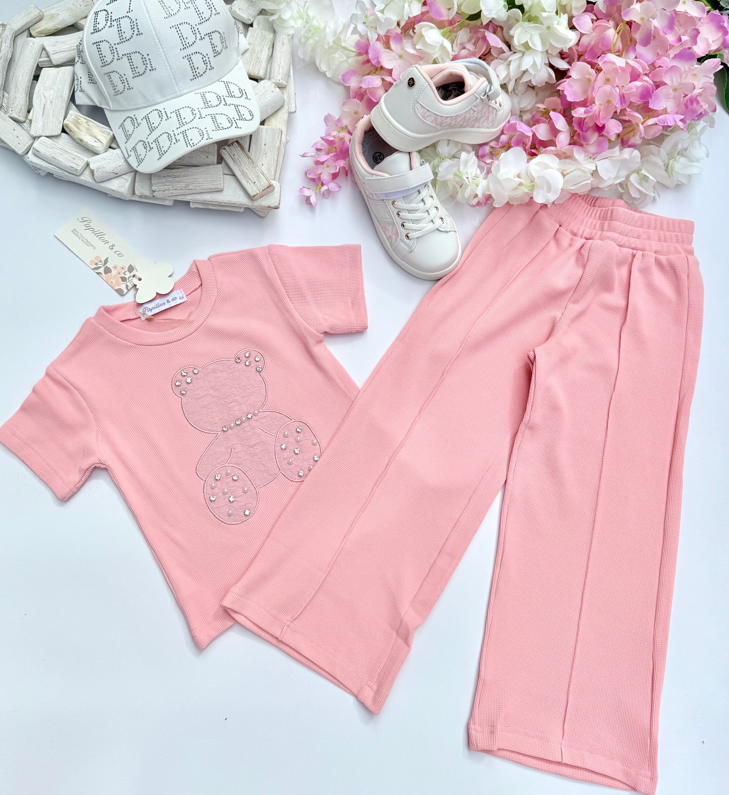 Pink Teddy set