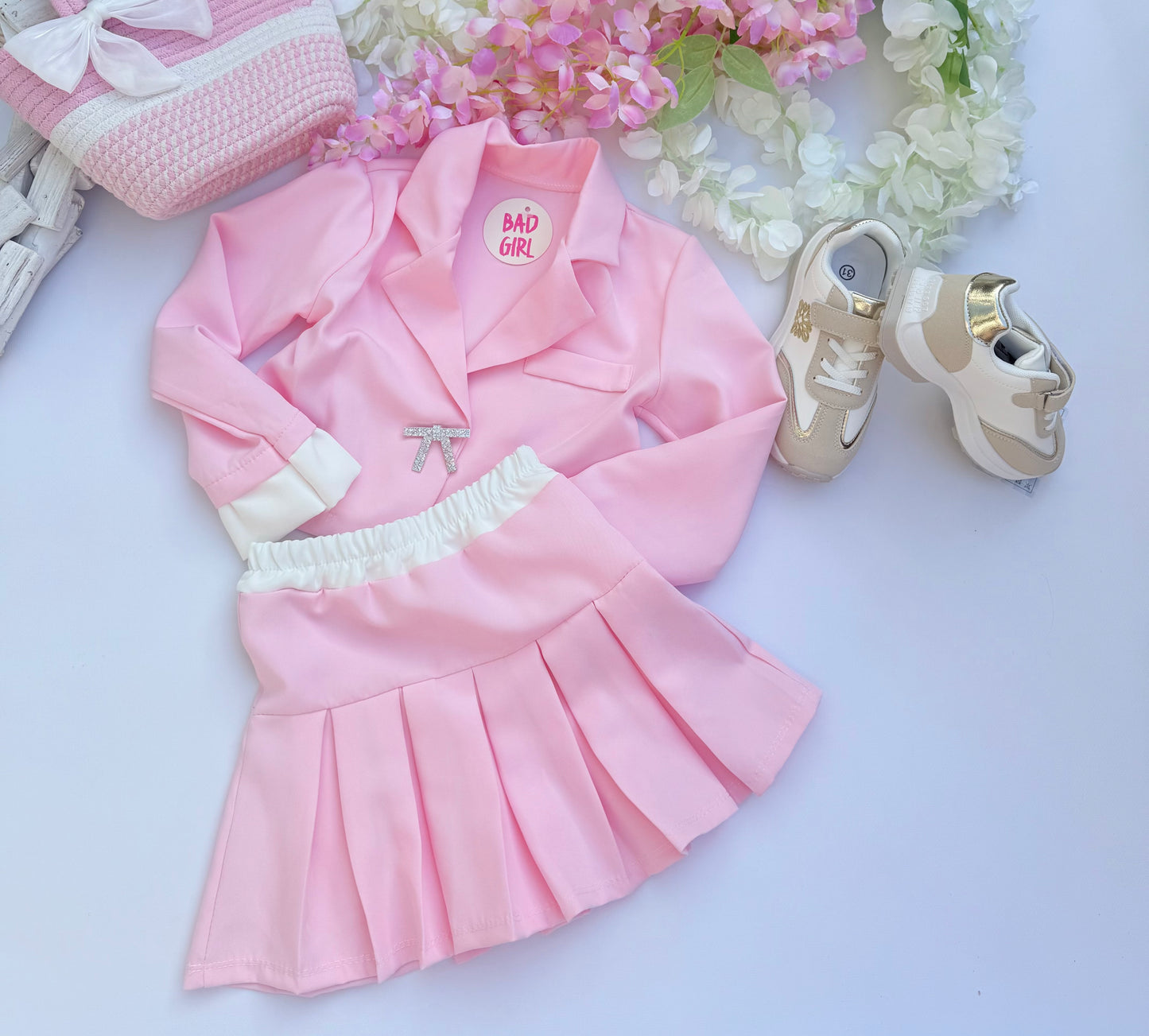 Pink elegant set