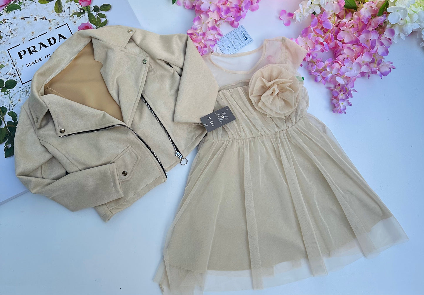 Beige dress