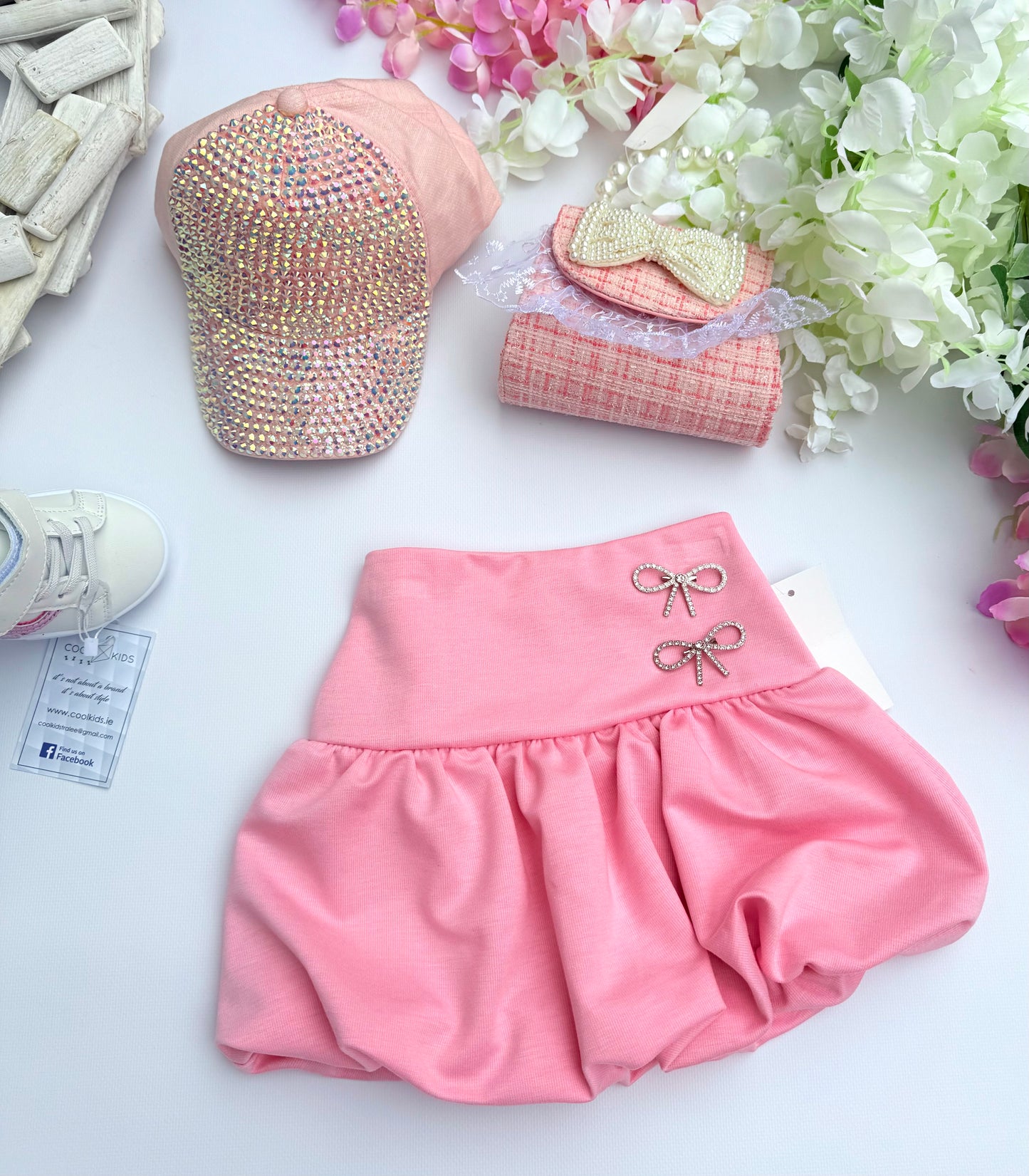 Pink skirt