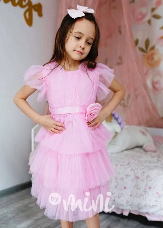 Pink Flower dress