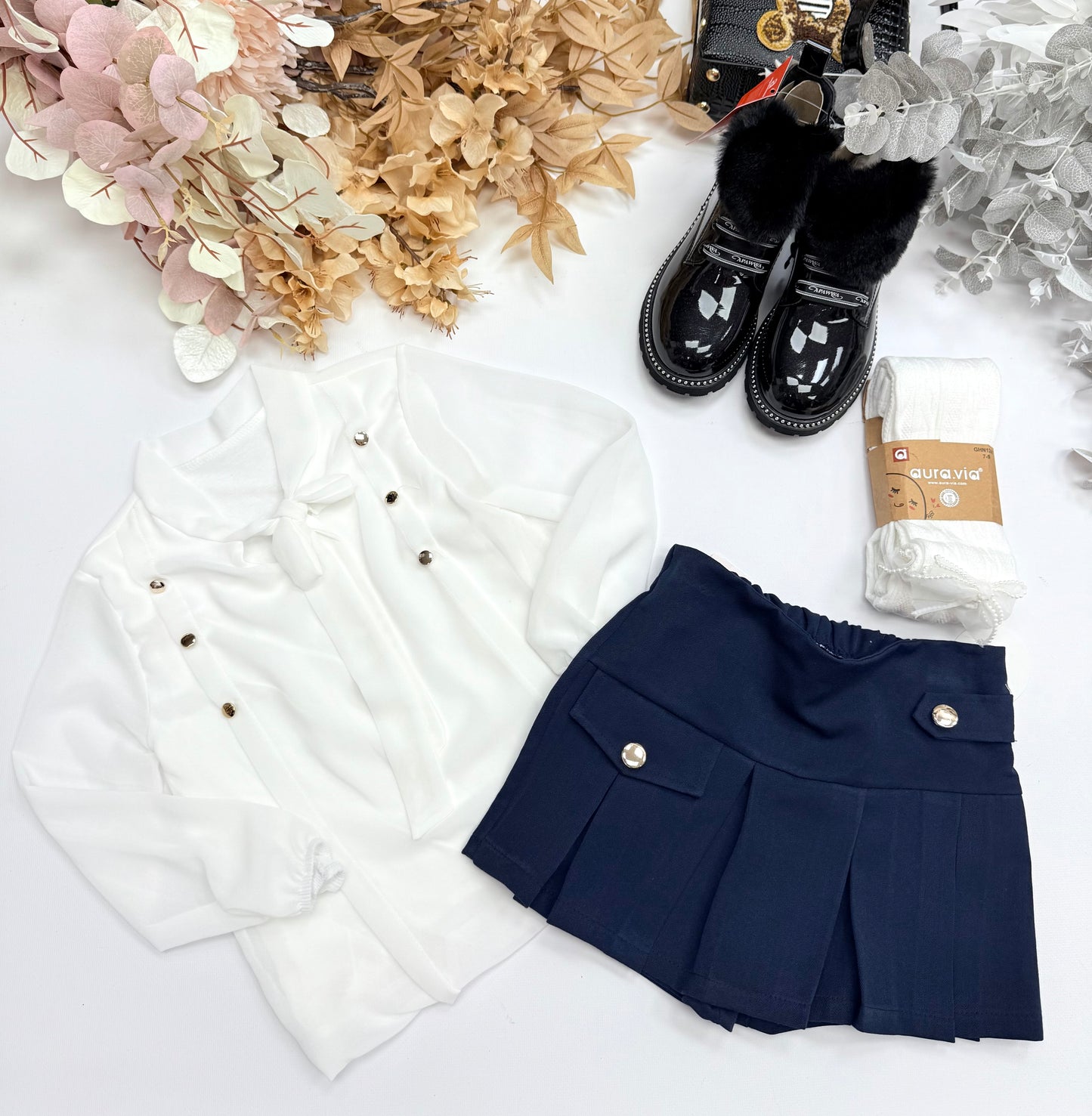 Navy shorts