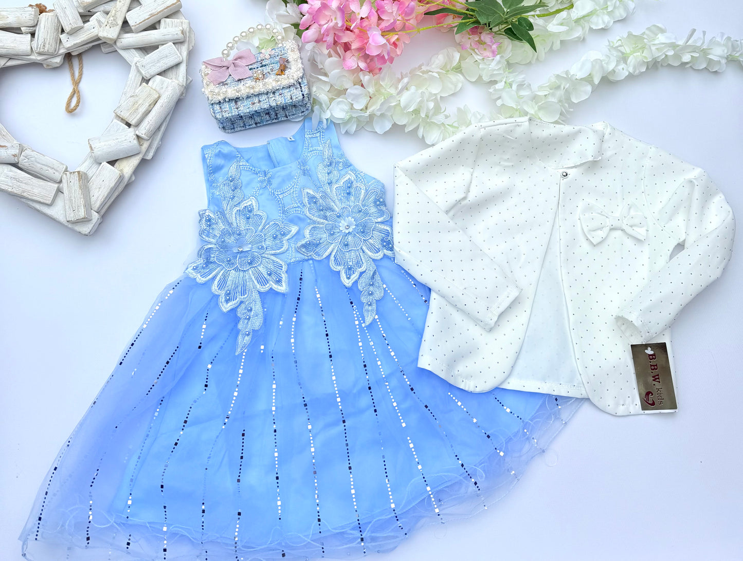 Blue dress