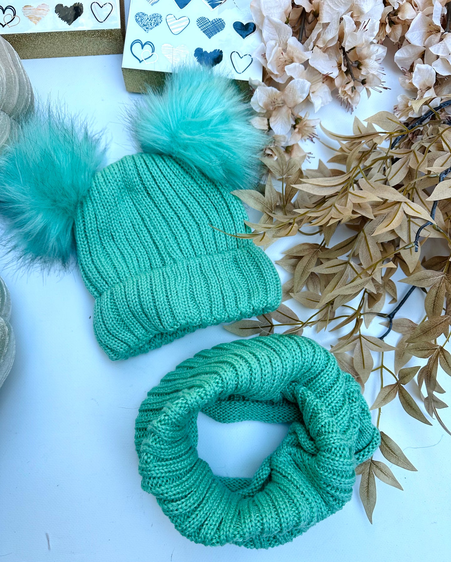 Winter sets ( hat and snood )