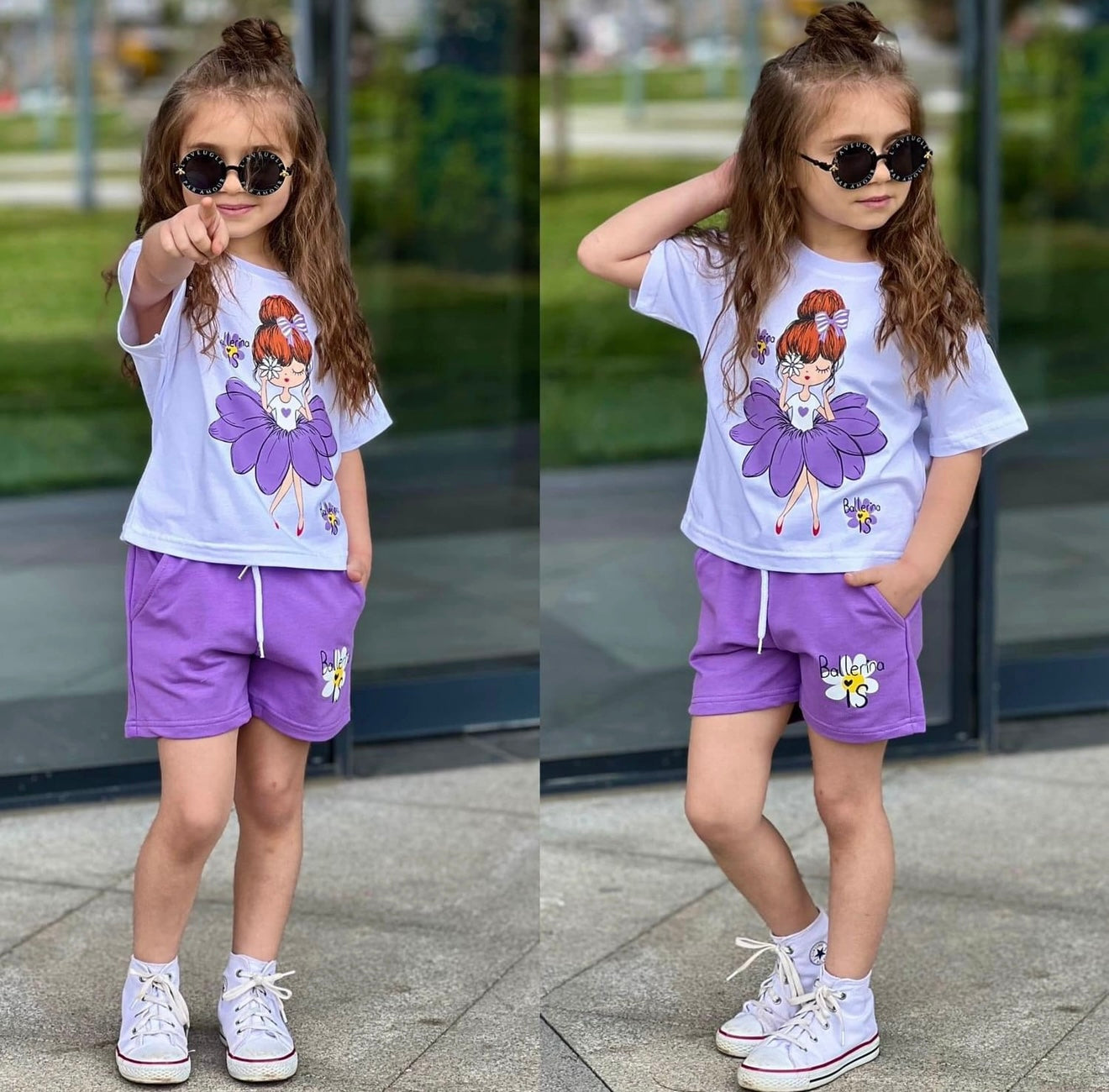 Lilac Ballerina set