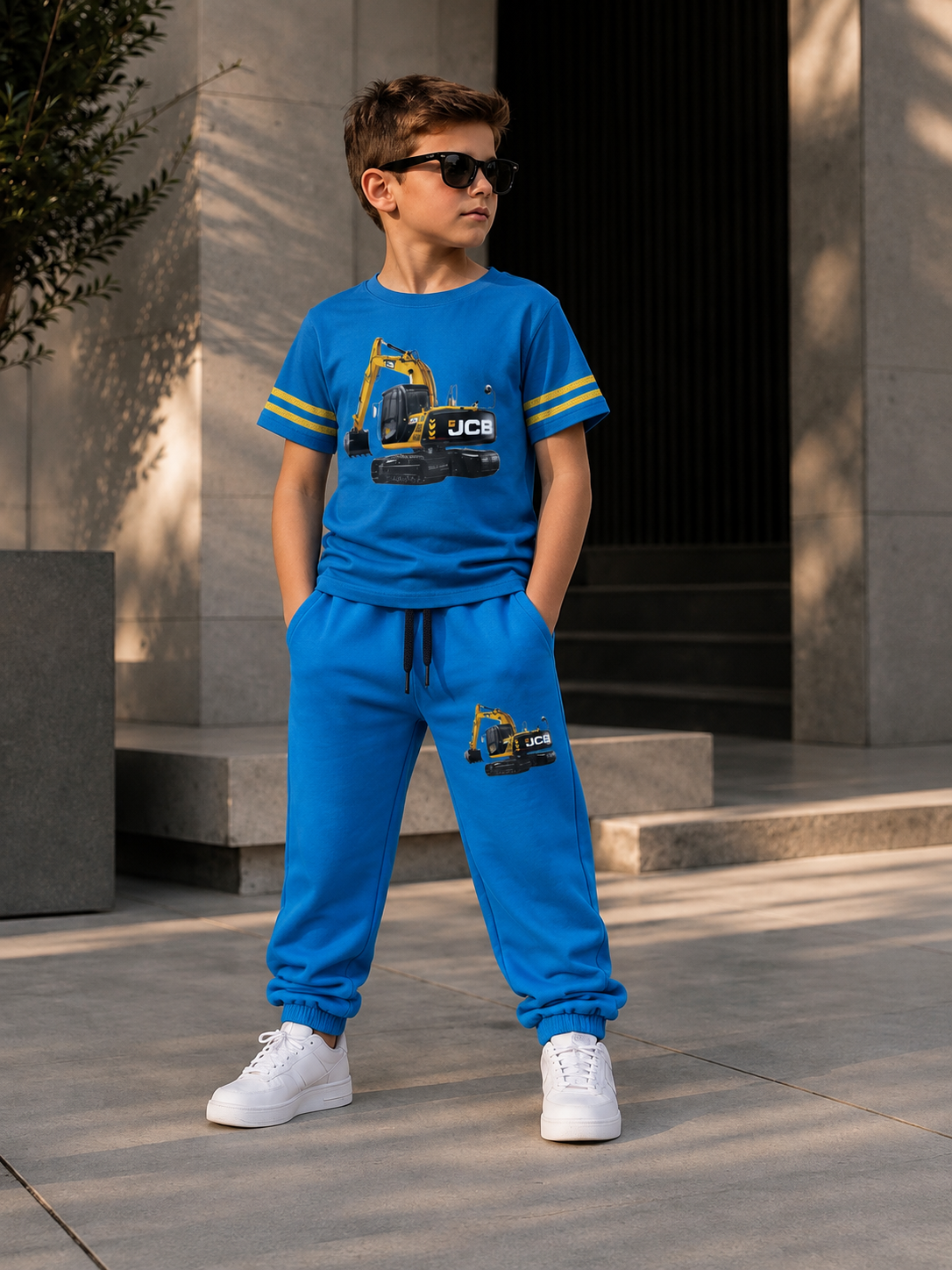 Blue pants