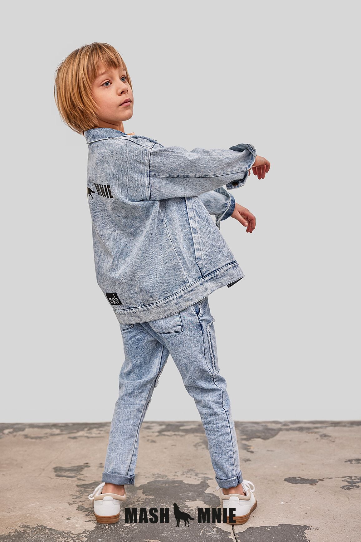 Unisex Blue Denim jacket