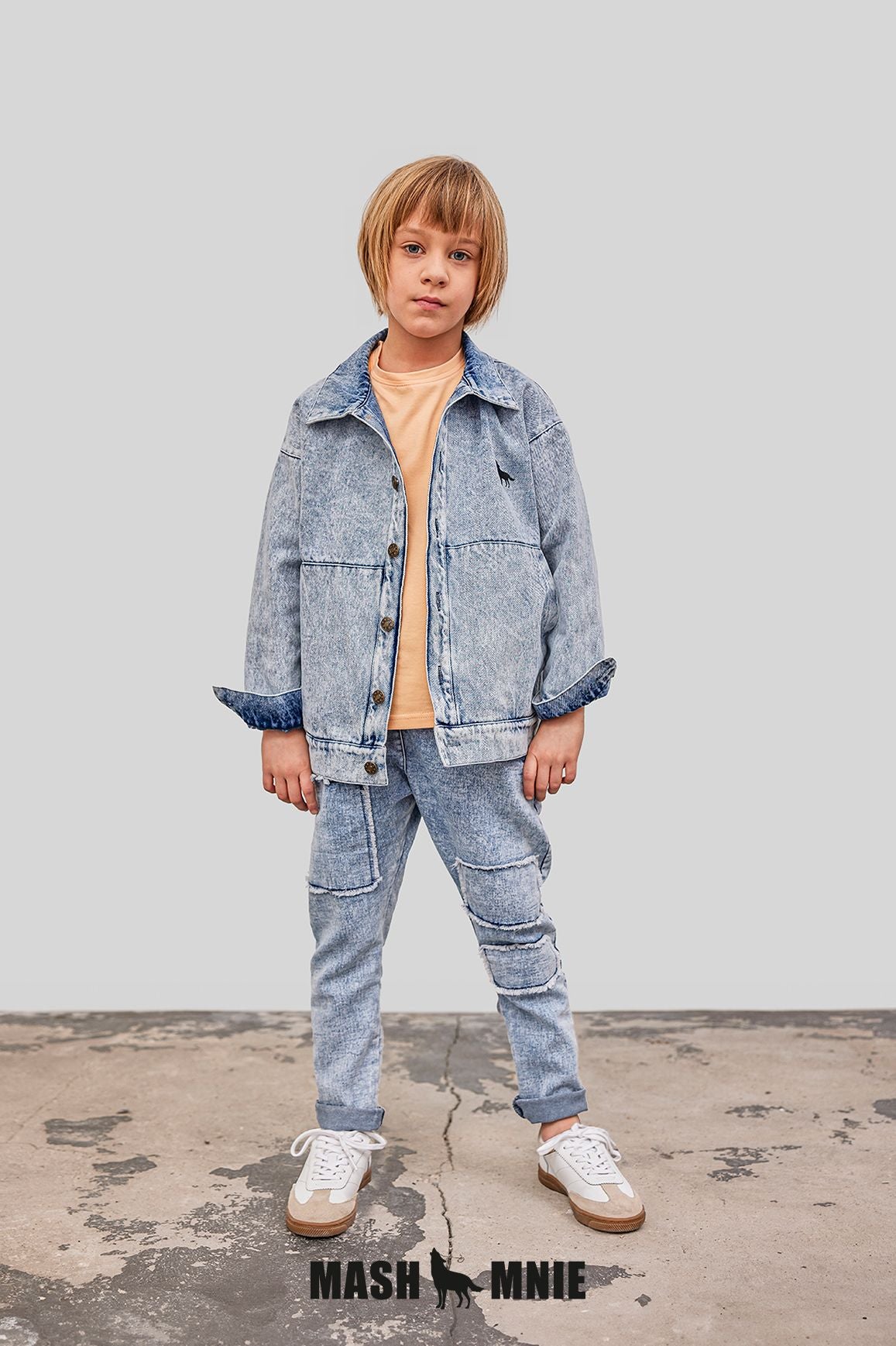 Unisex Blue Denim jacket