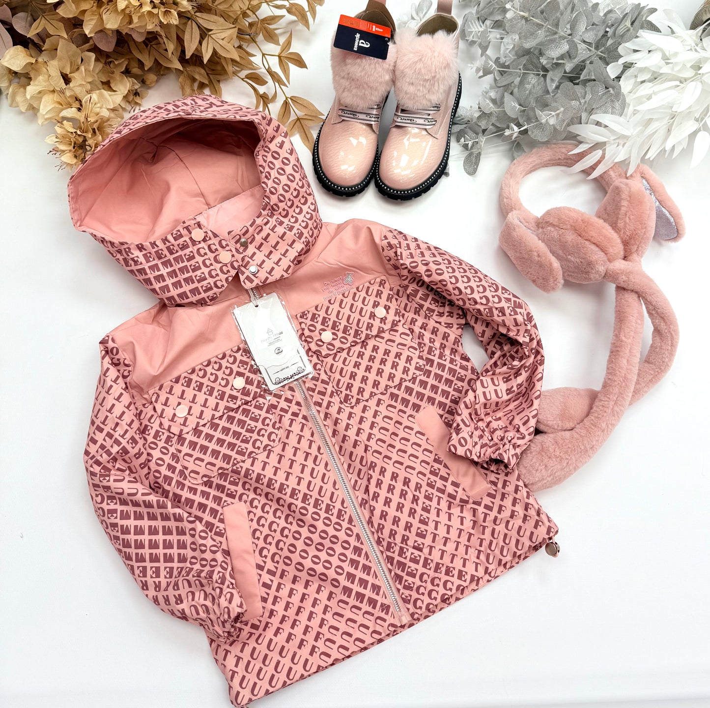 Pink spring jacket